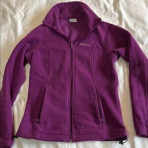 Columbia Vibrant Purple Fleece Jacket